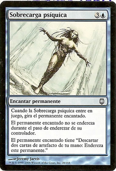 Magic Dark steel sobrecarga psíquica 28/165 español 